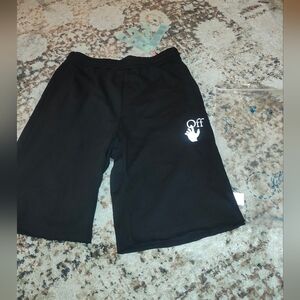 Off-White Men Black Shorts Size OS